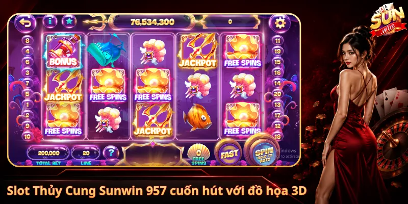 Slot Thủy Cung Sunwin 957 cuốn hút với đồ họa 3D